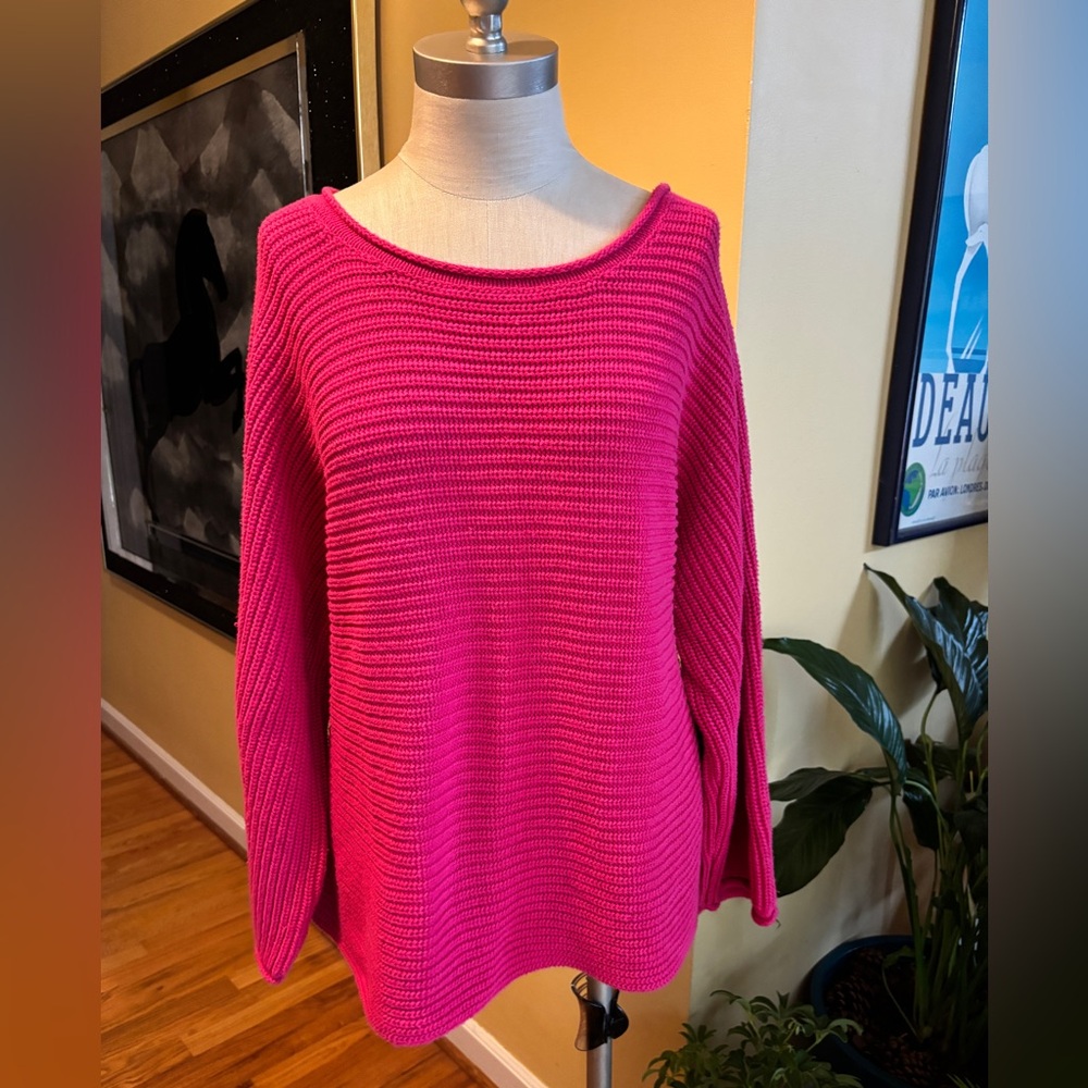 roaman’s hot pink sweater